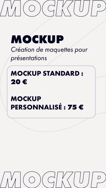 Tarif 5 - 550€